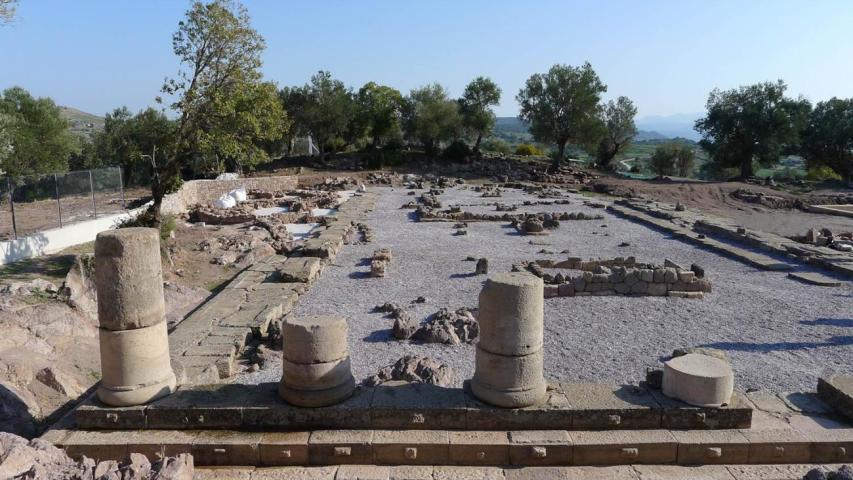 Ναός Β μετά την ολοκλήρωση του έργου της ανάδειξης